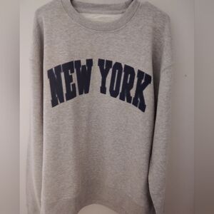 Classic Gray New York Men's Sweatshirt